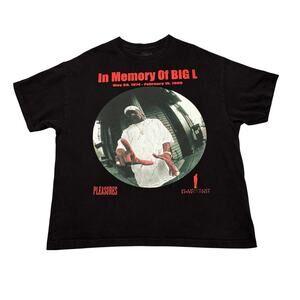 Big L Pleasures In Memmory Rap Tee Shirt Men's 2XL